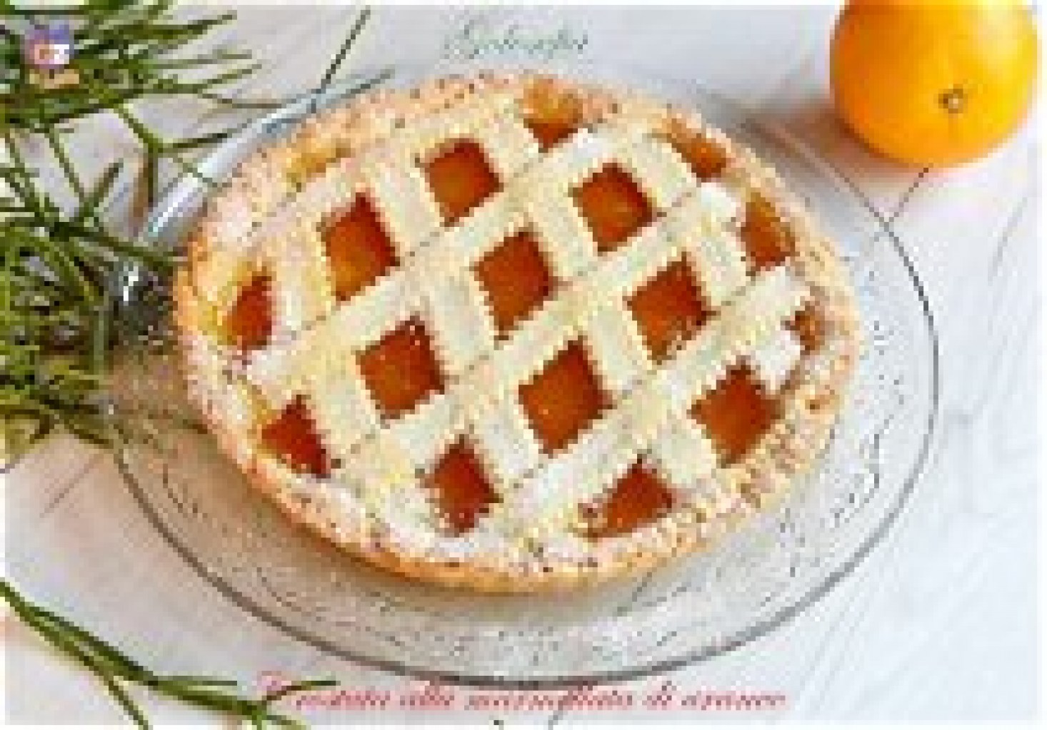 crostata alle arance